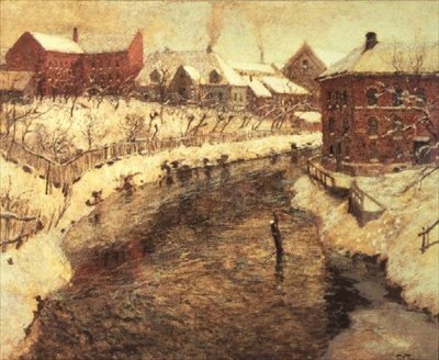 A Nybroen hídról, Oslóból alkotó: Fritz Thaulow