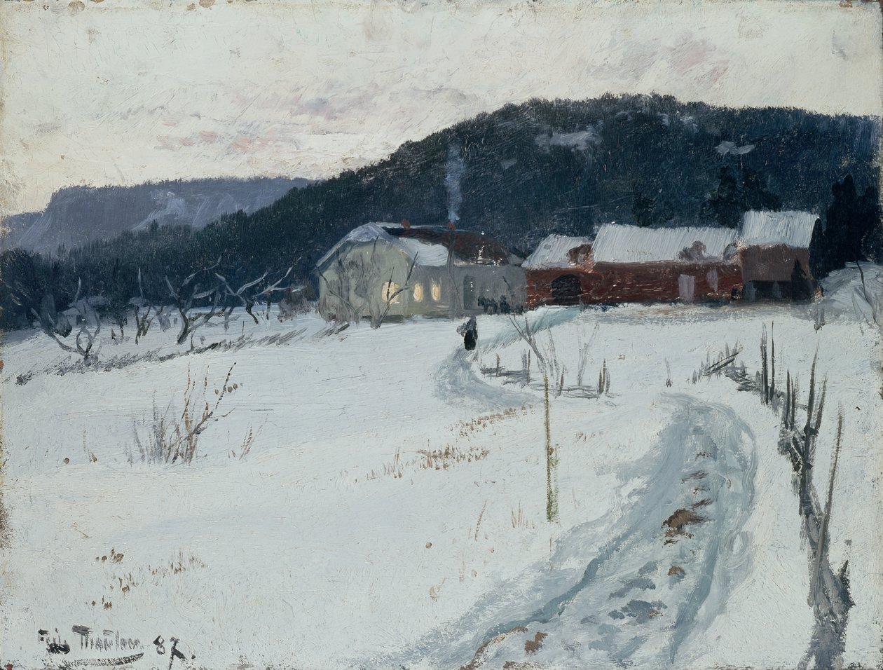 Grini, Felső Maja farm alkotó: Fritz Thaulow