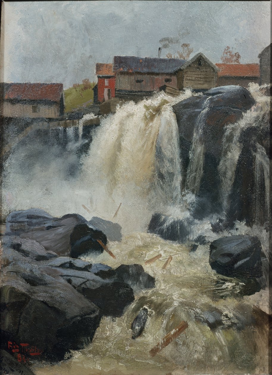 Haug elesik alkotó: Fritz Thaulow