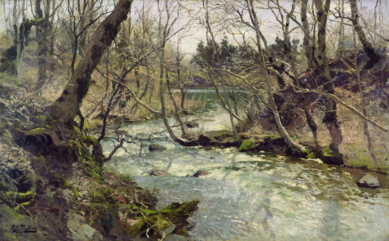 Folyó alkotó: Fritz Thaulow