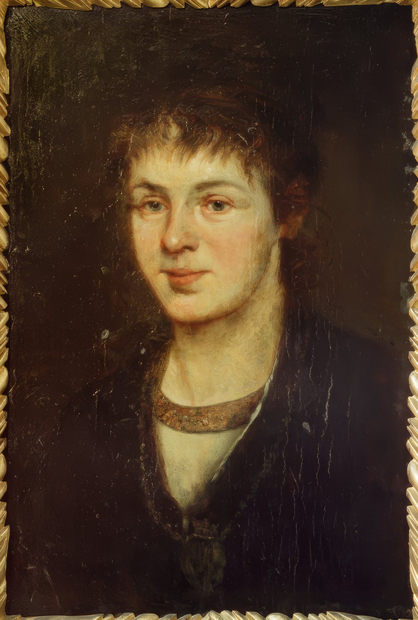 Amalie Uhde portréja alkotó: Fritz von Uhde