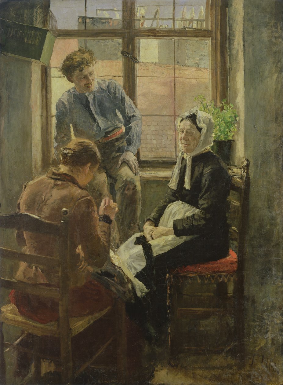 Stoppolás alkotó: Fritz von Uhde