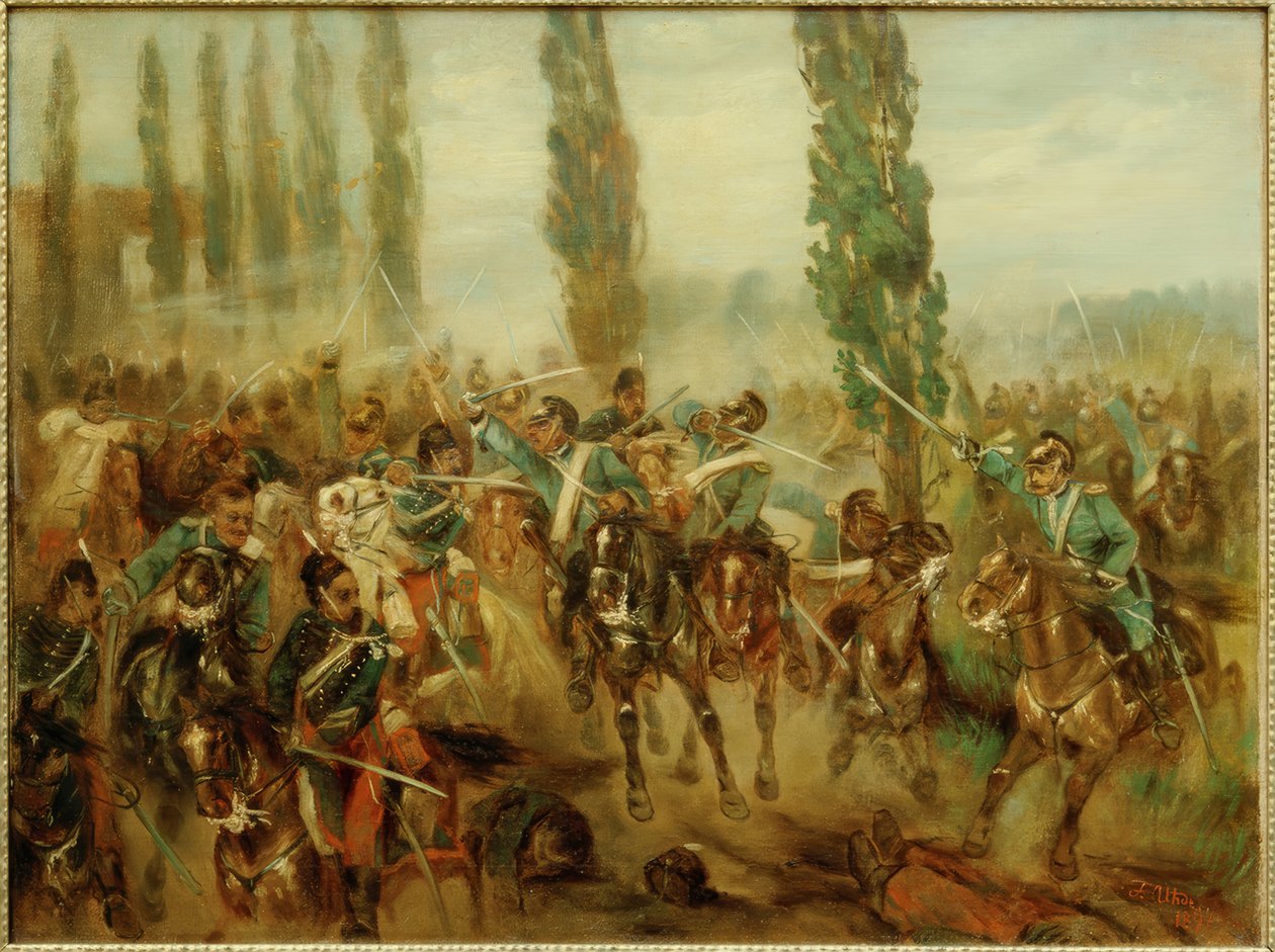Buzancy csata alkotó: Fritz von Uhde