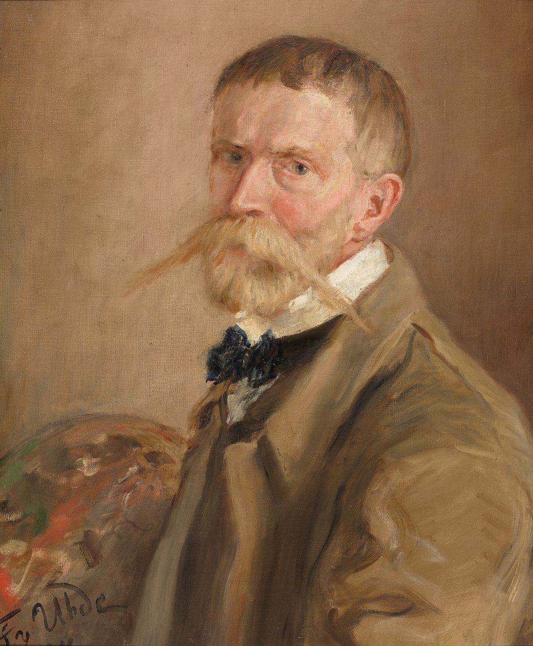 Önarckép alkotó: Fritz von Uhde