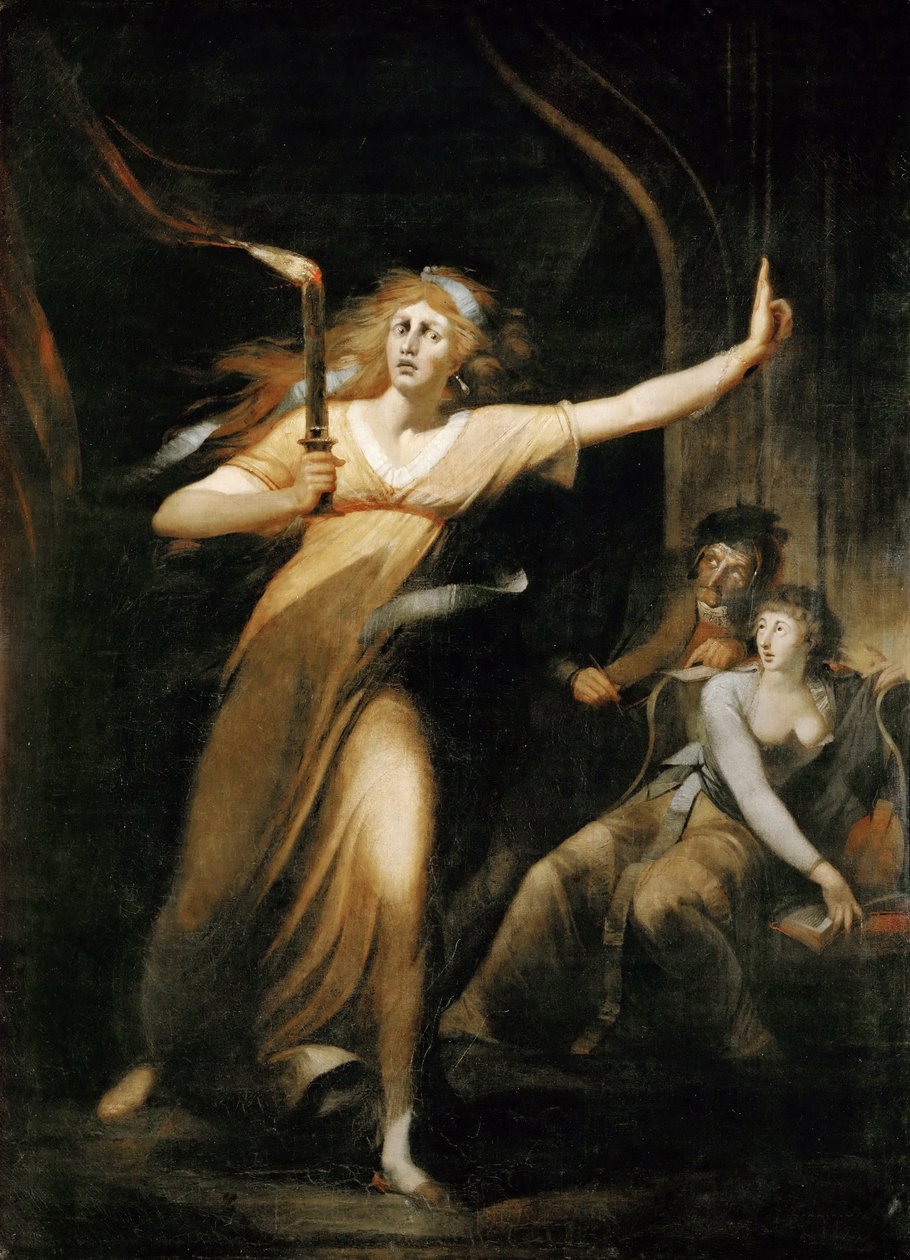 Lady Macbeth álmában sétál alkotó: Füssli