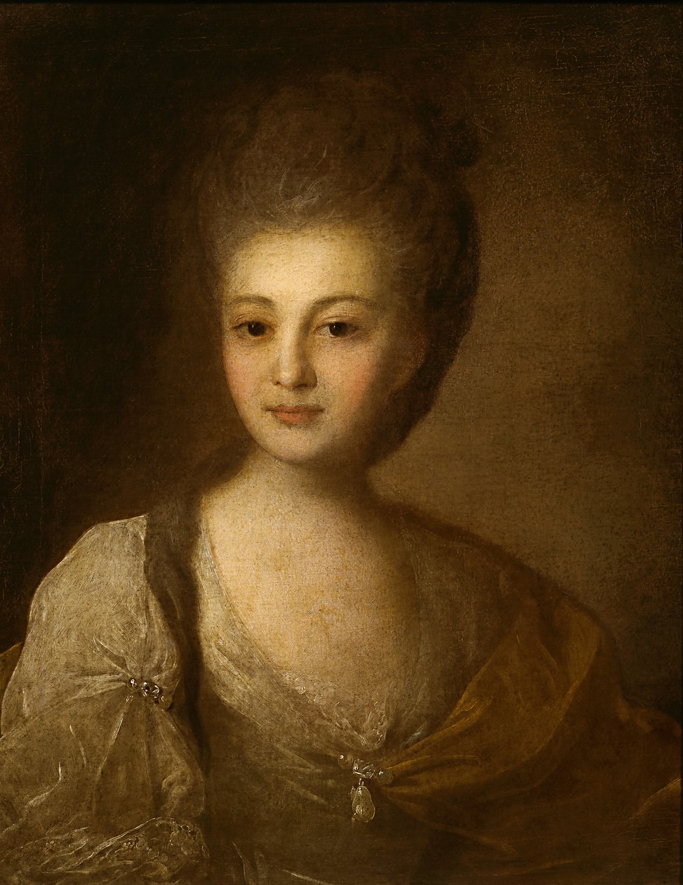 A. P. Struyskaya portréja alkotó: Fyodor Rokotov