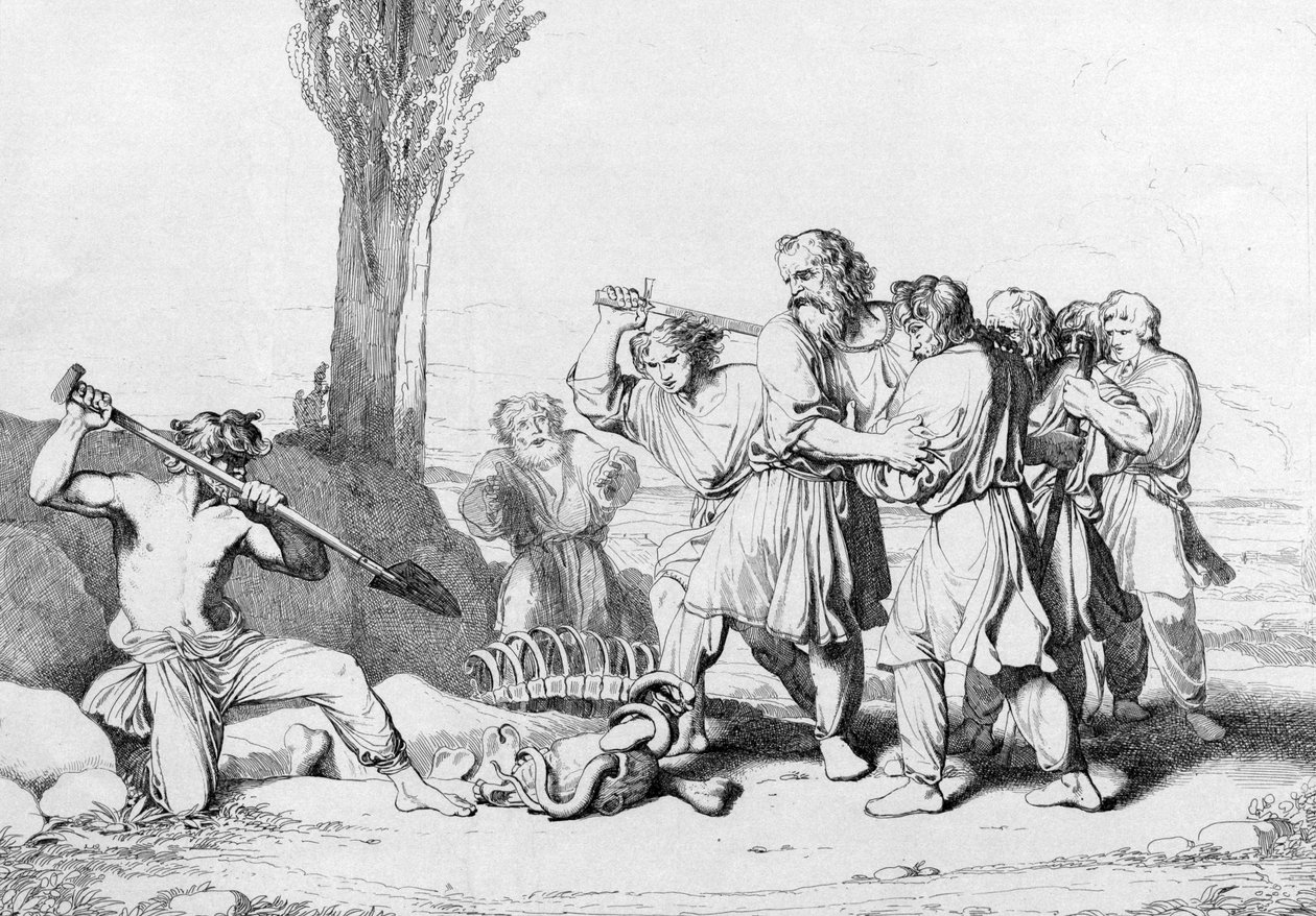 Oleg nagyherceg halála 1839 előtt alkotó: Fyodor Antonovich Bruni