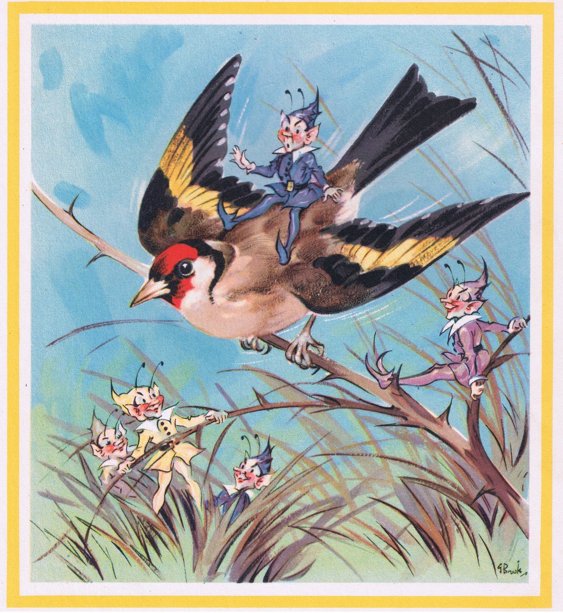 Goldfinch alkotó: G. Brooks