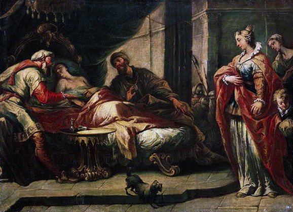 Antiochus, 18. század alkotó: G. Diciano