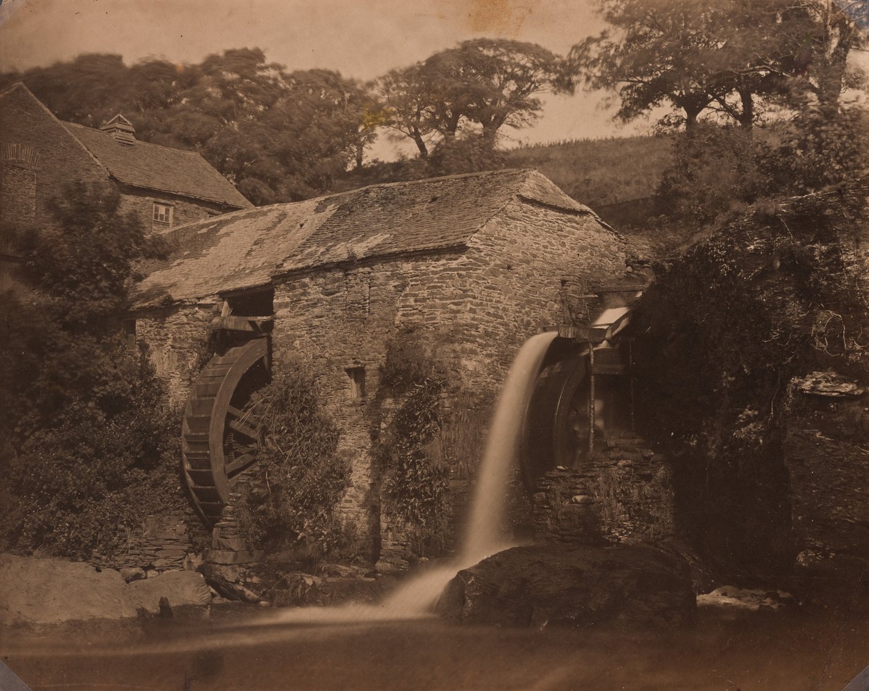 Donemark Mill Bantry közelében,c. 1855 (fotó) alkotó: G.B. Gething