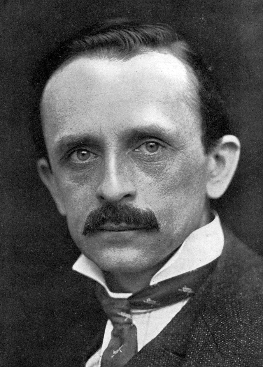 Sir James Matthew Barrie skót regény- és drámaíró, 1910. alkotó: GC Beresford