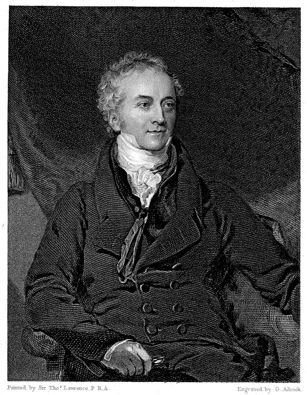 Thomas Young 1773-1829 angol fizikus és egyiptológus alkotó: GH Adcock