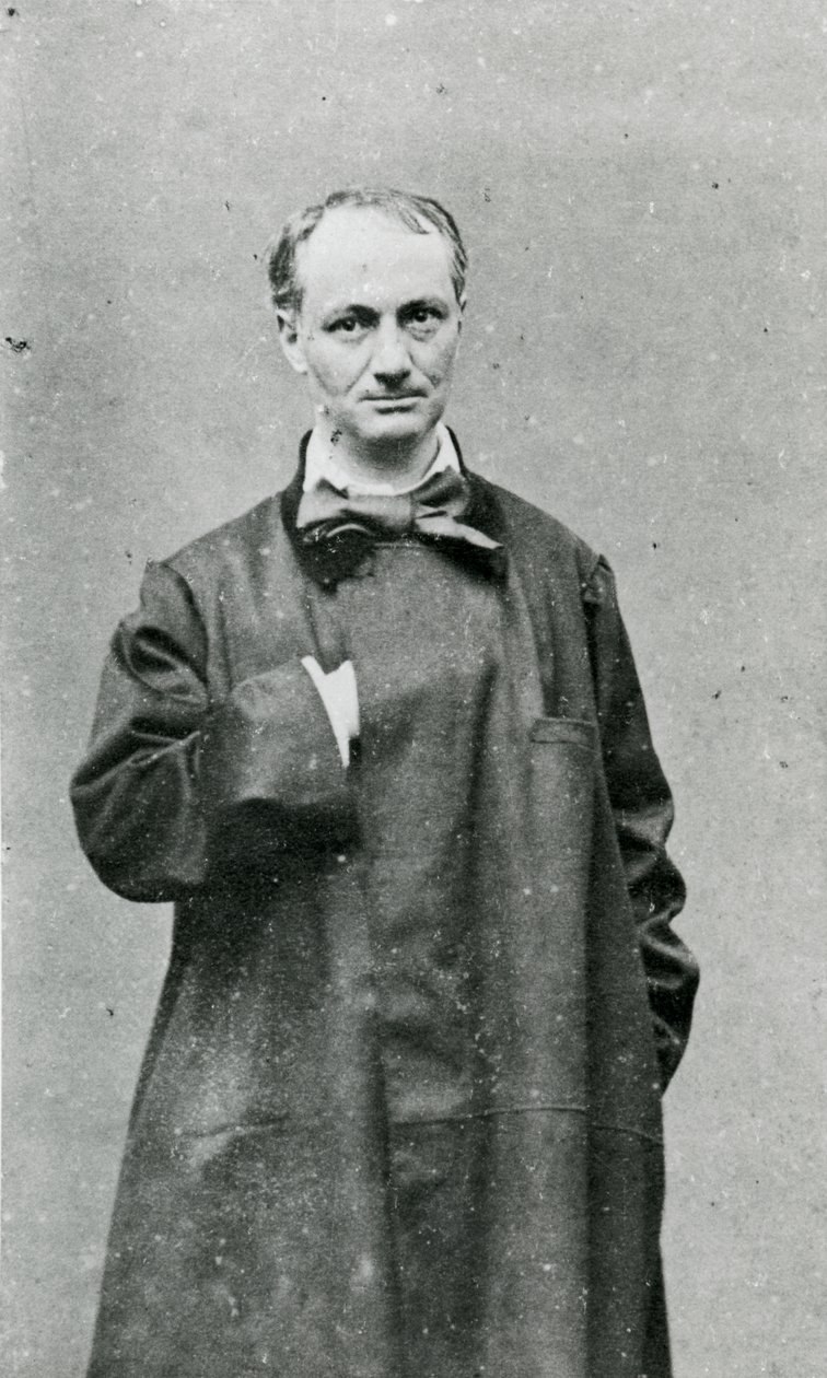 Charles Baudelaire (1821-67) (f/w fotó) alkotó: G.M. Lege