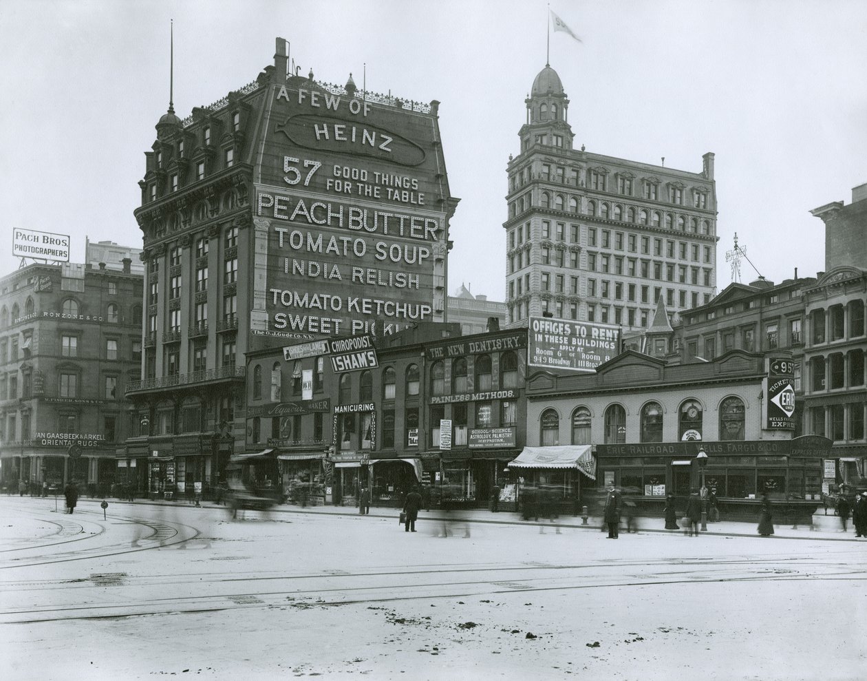 Broadway és 23rd Street, New York City alkotó: G.P. Hall und Sohn