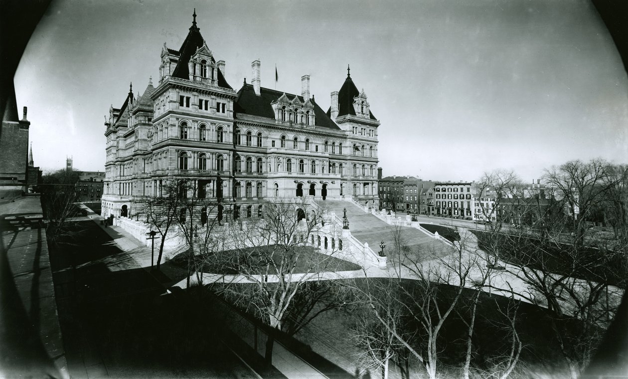 Capitol Building, Albany, New York alkotó: G.P. Hall und Sohn