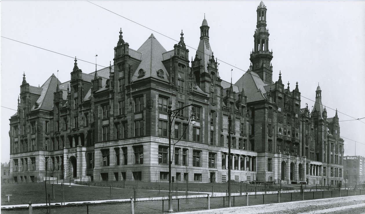 Városháza, St Louis, Missouri, 1904 körül alkotó: G.P. Hall und Sohn