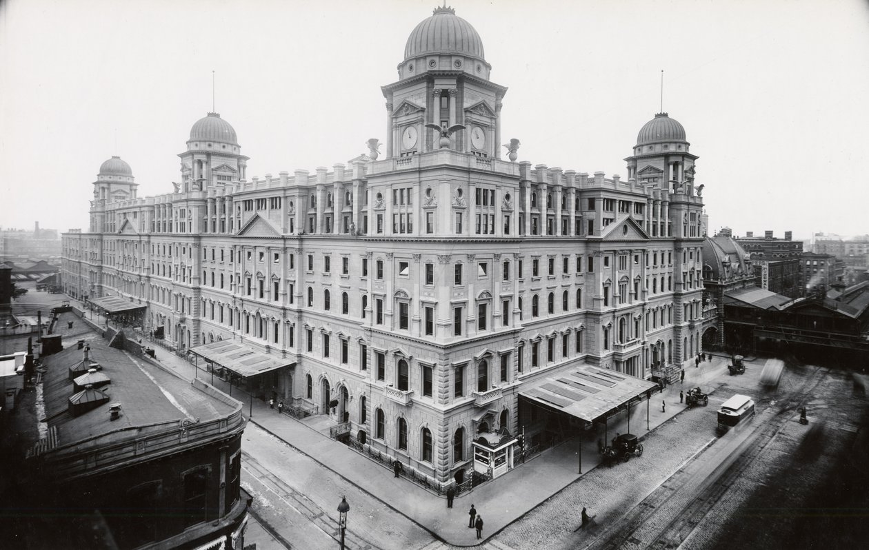 Grand Central Station, New York, 1900 körül alkotó: G.P. Hall und Sohn