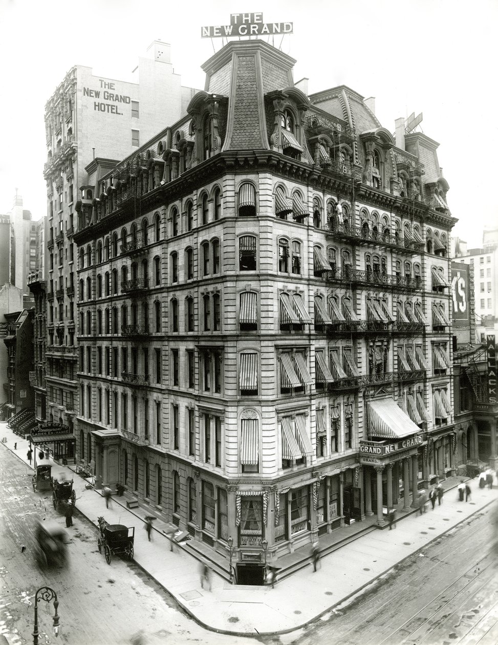 New Grand Hotel, New York City alkotó: G.P. Hall und Sohn