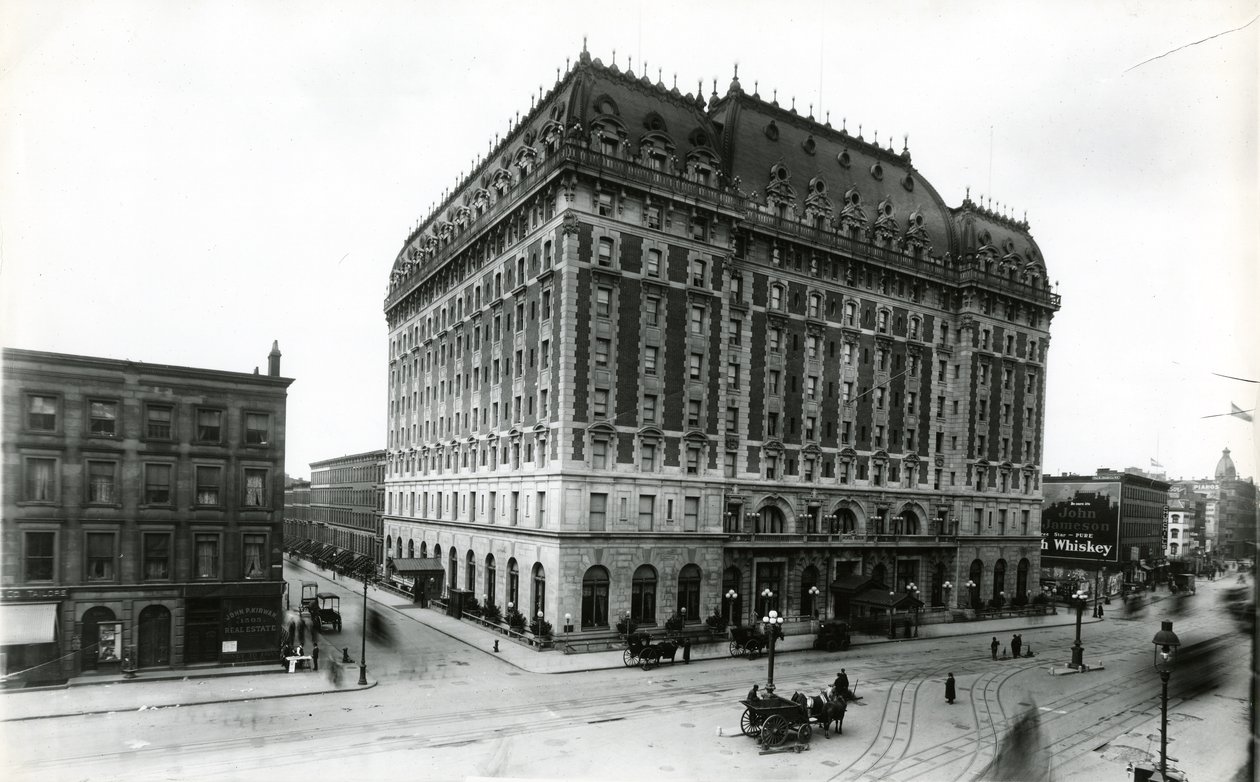 Az Astor Hotel, New York City alkotó: G.P. Hall und Sohn