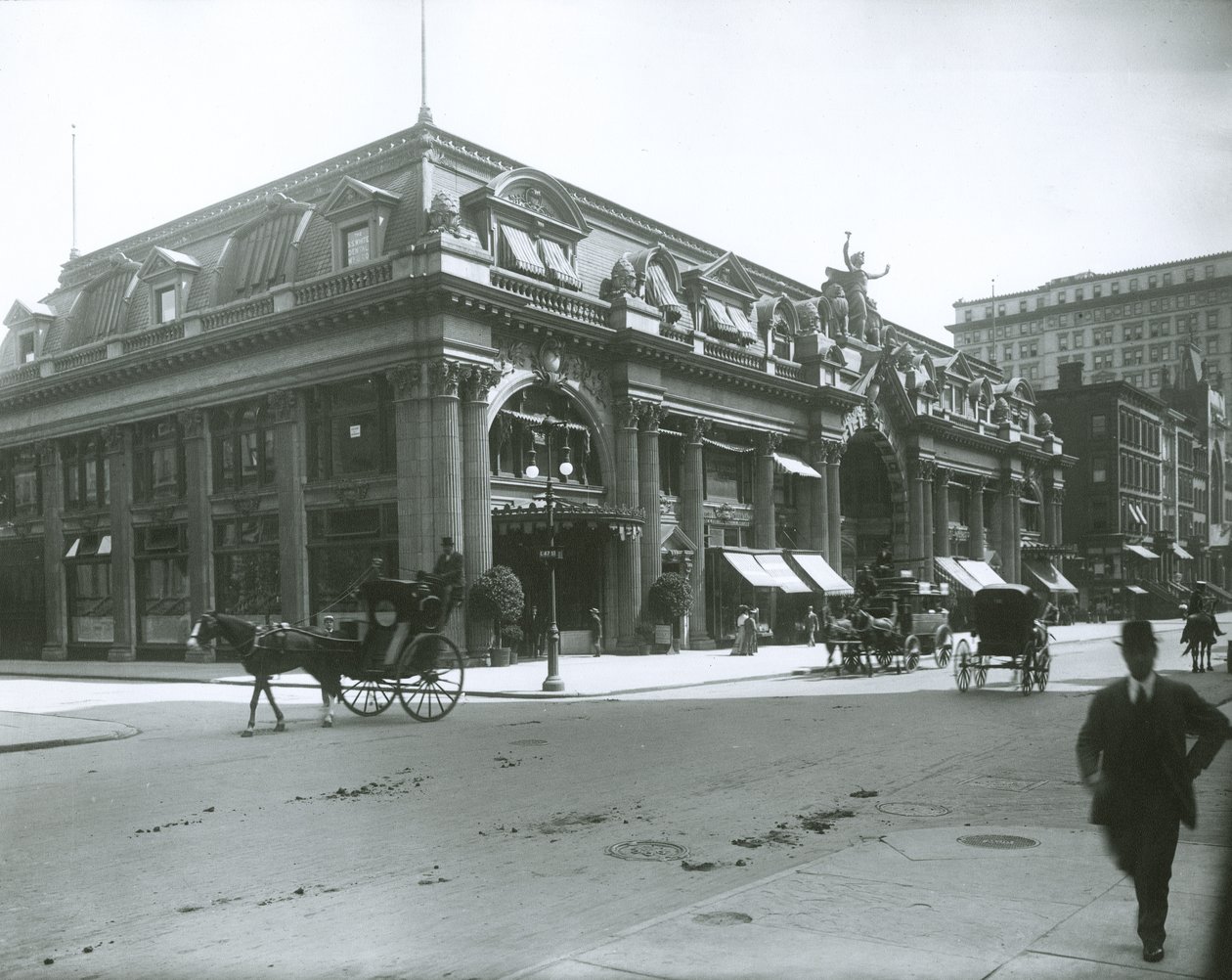 Windsor Arcade, New York (zselatinos ezüst fotó) alkotó: G.P. Hall und Sohn