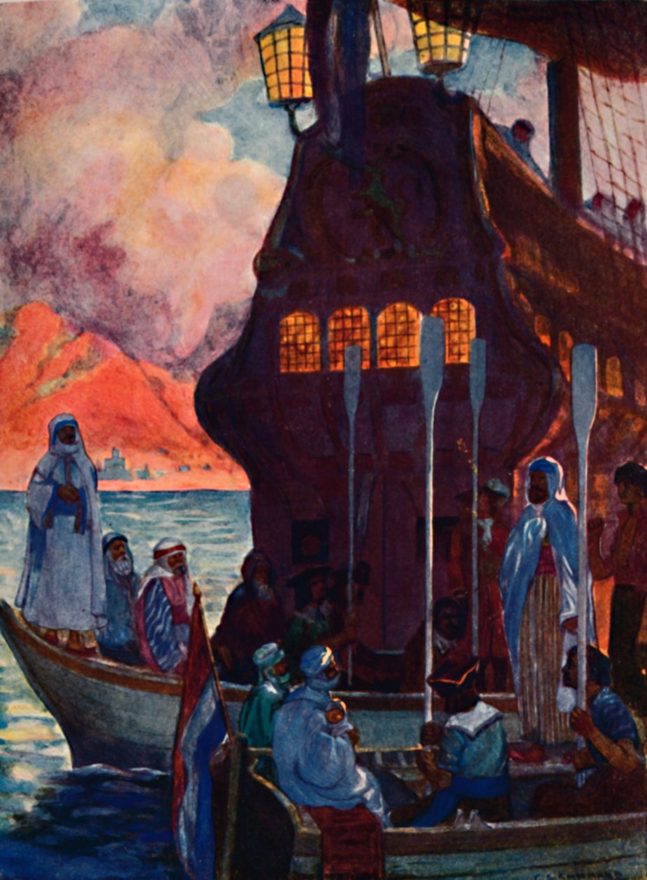 „József sejk eljövetele”, 1909 alkotó: GS Smithard