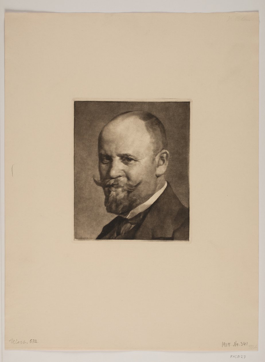 Otto Balle festő alkotó: G.V. Blom