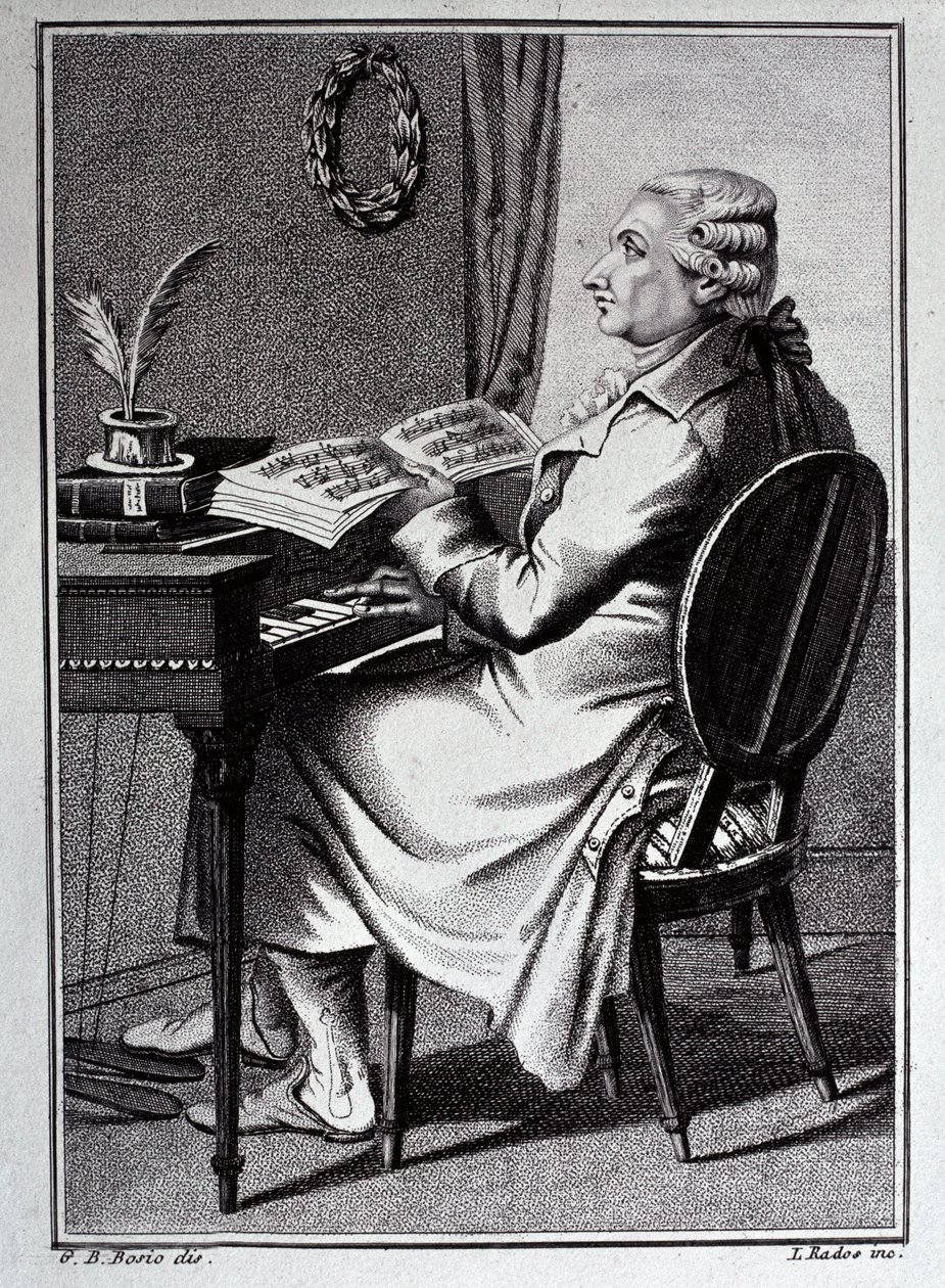 Antonio Sachini rajzának portréja alkotó: G. B. Bosio