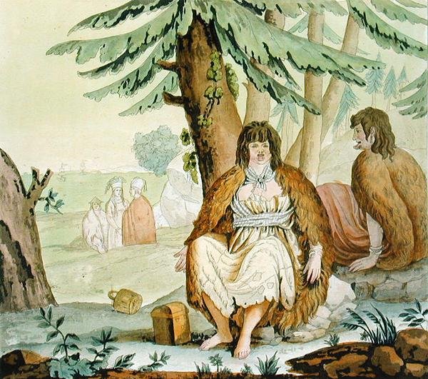 Néhány indiai kereskedő (színes metszet) alkotó: G. Bramati