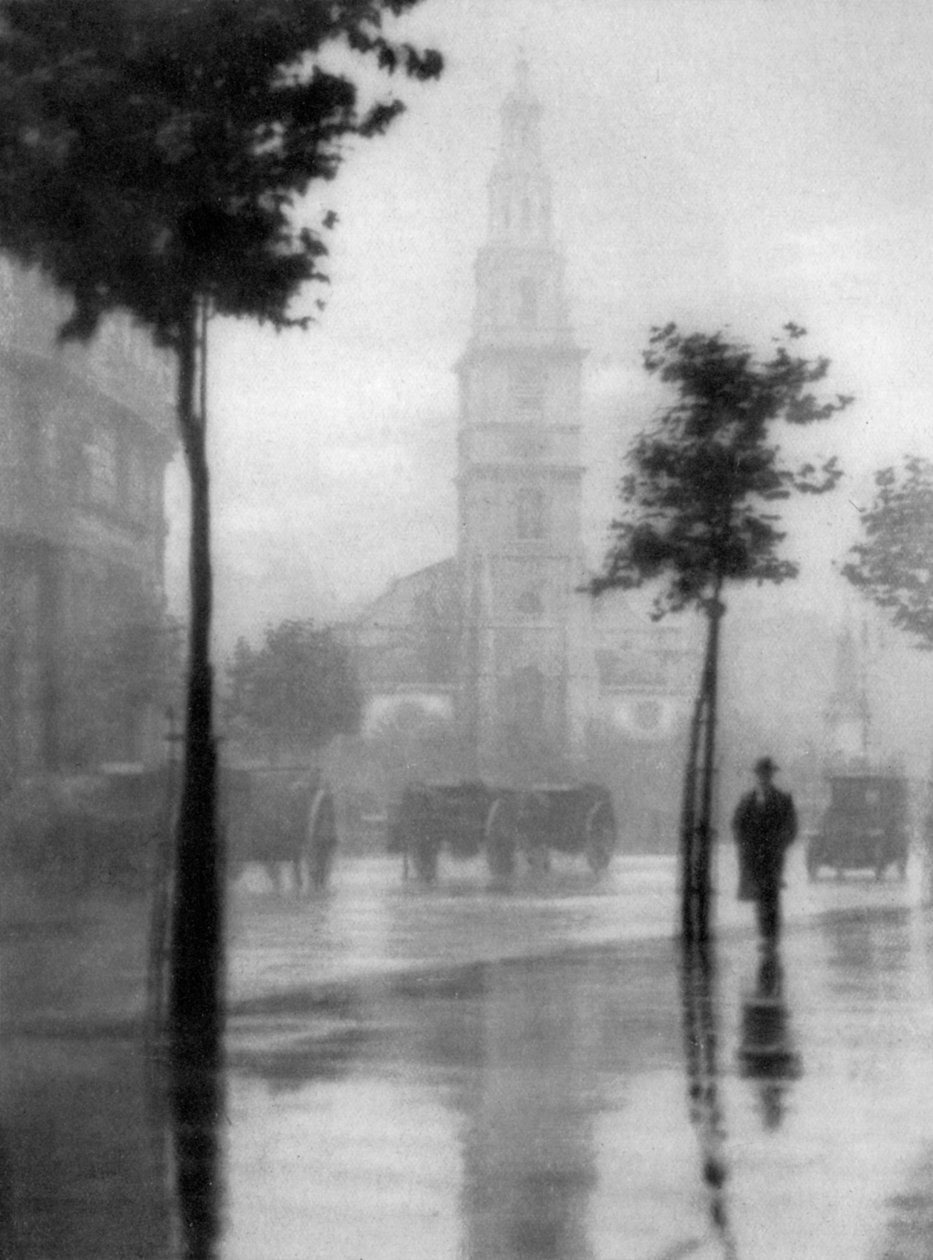 St Clement Danes templom, Strand, London, 1924-1926 alkotó: G. F. Prior