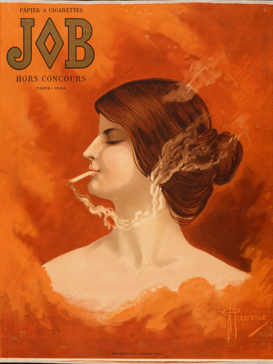 ÁLLÁS cigarettapapír – Hors Competition Paris 1889, ca. 1905 (Litográfia) alkotó: G. Maurice