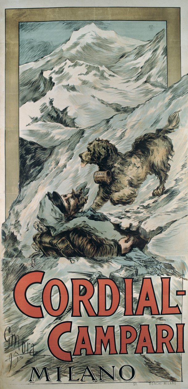 „Cordial-Campari Milano” plakát alkotó: G. Mora