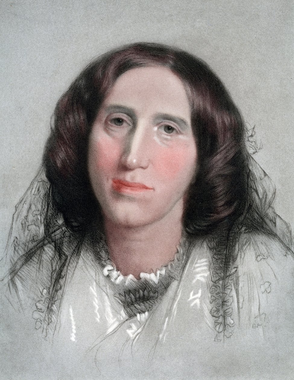 George Eliot angol regényíró, XIX alkotó: G Sidney Hunt