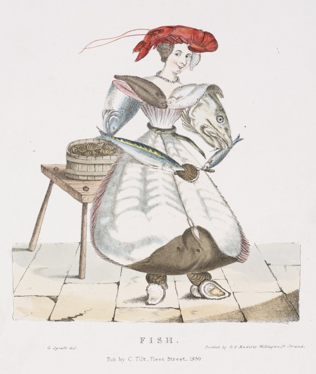 Hal, 1830 alkotó: G. Spratt