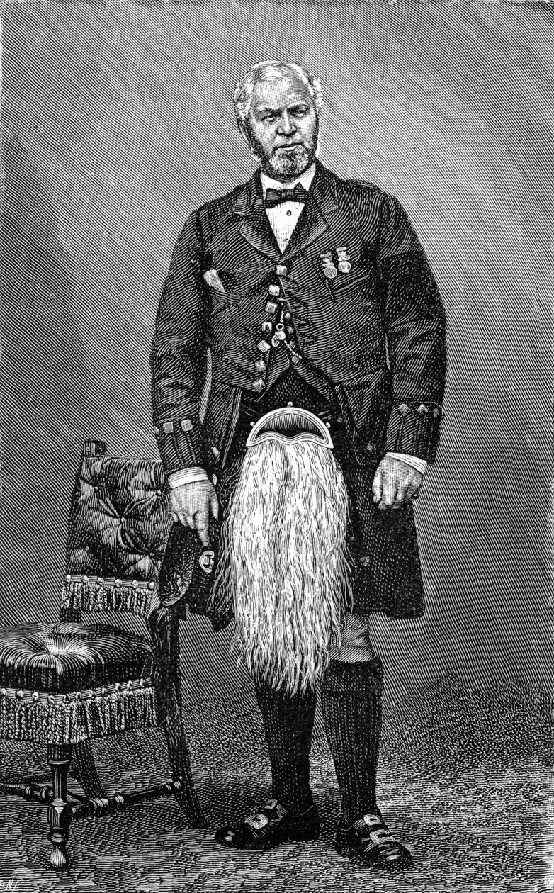 John Brown, Viktória királynő személyes kísérője, 1900. alkotó: G. W. Wilson and Company