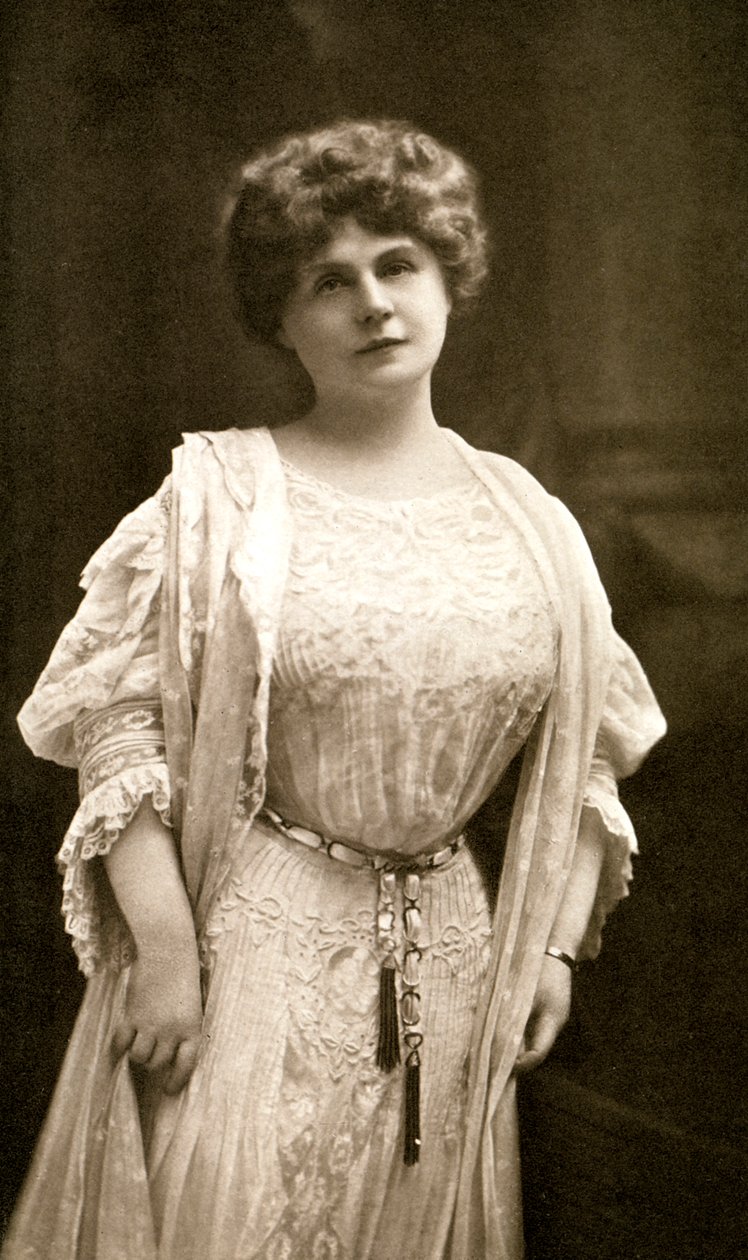 Marie Corelli brit regényíró, 1909. alkotó: Gabell