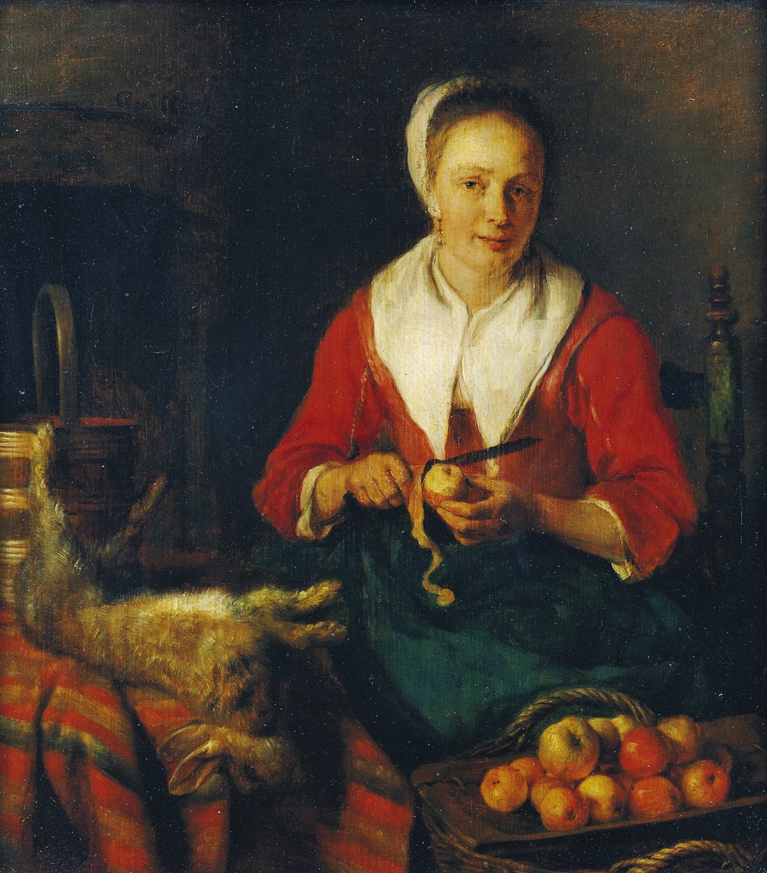 Az Almahámozó alkotó: Gabriel Metsu