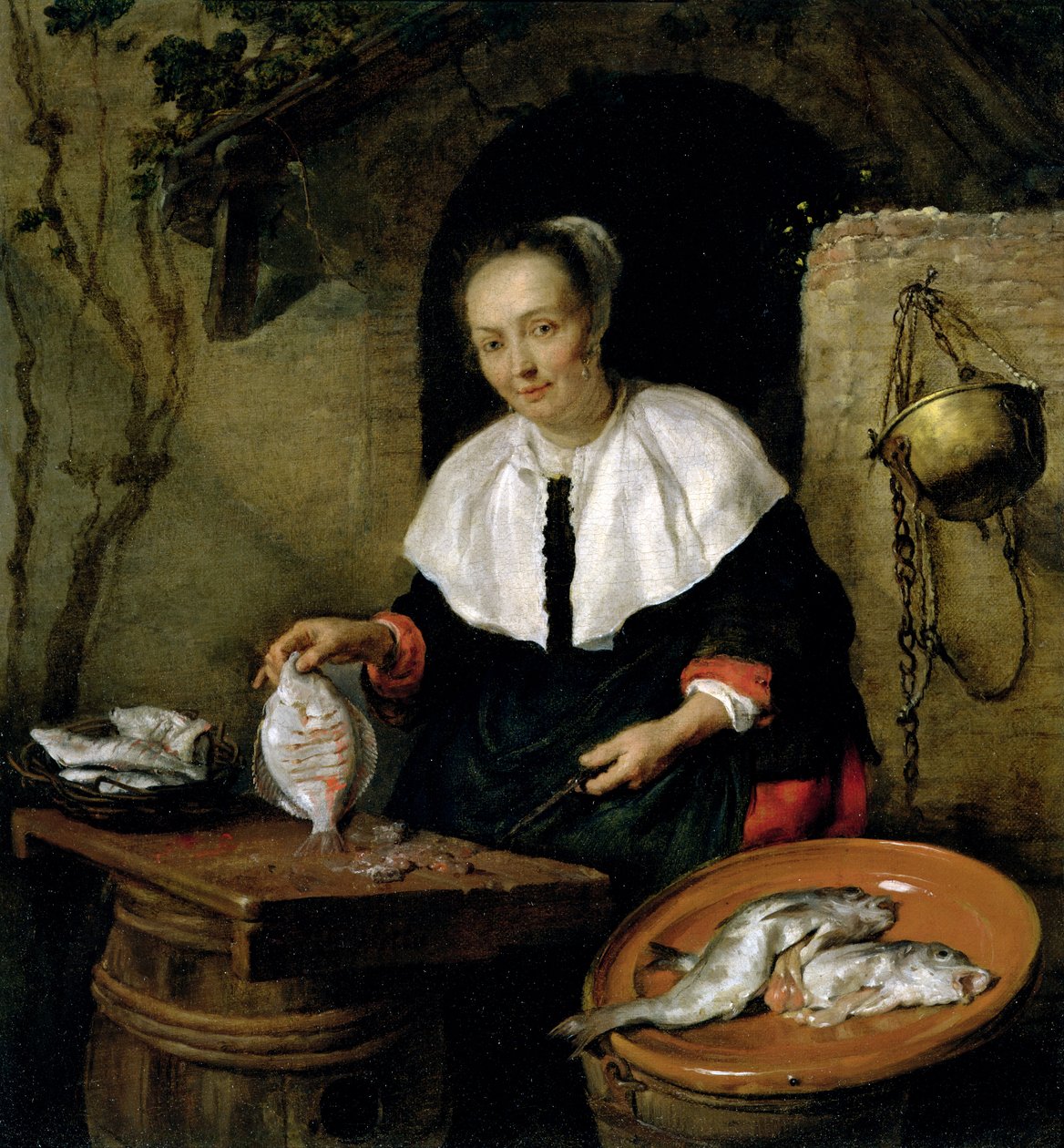 A Halasszony alkotó: Gabriel Metsu