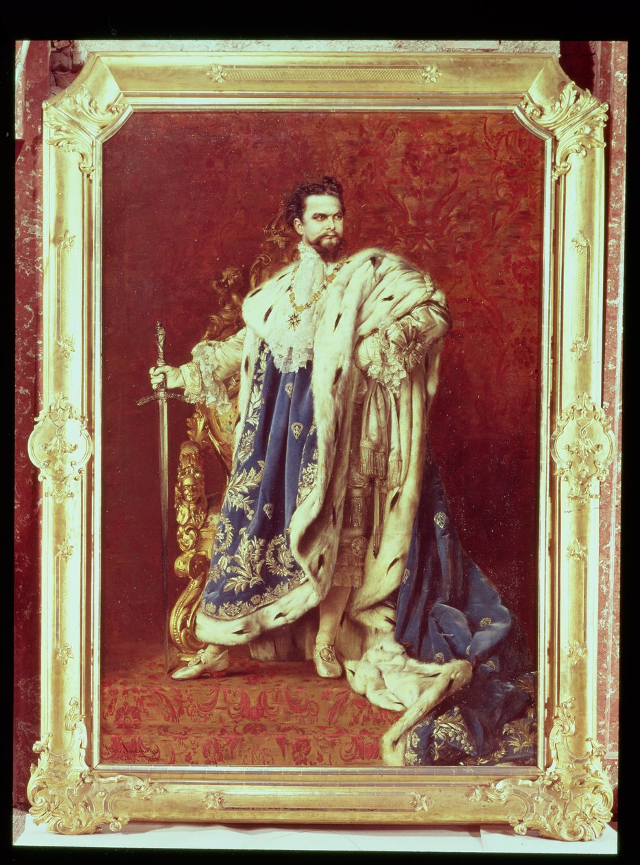 II. Ludwig (1845-86) 1887 alkotó: Gabriel Schachinger