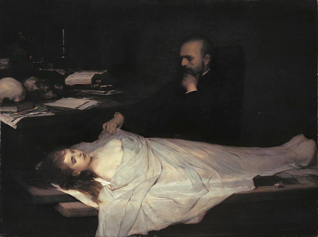 Der AnatomnEnglish: The Anatomistn alkotó: Gabriel von Max