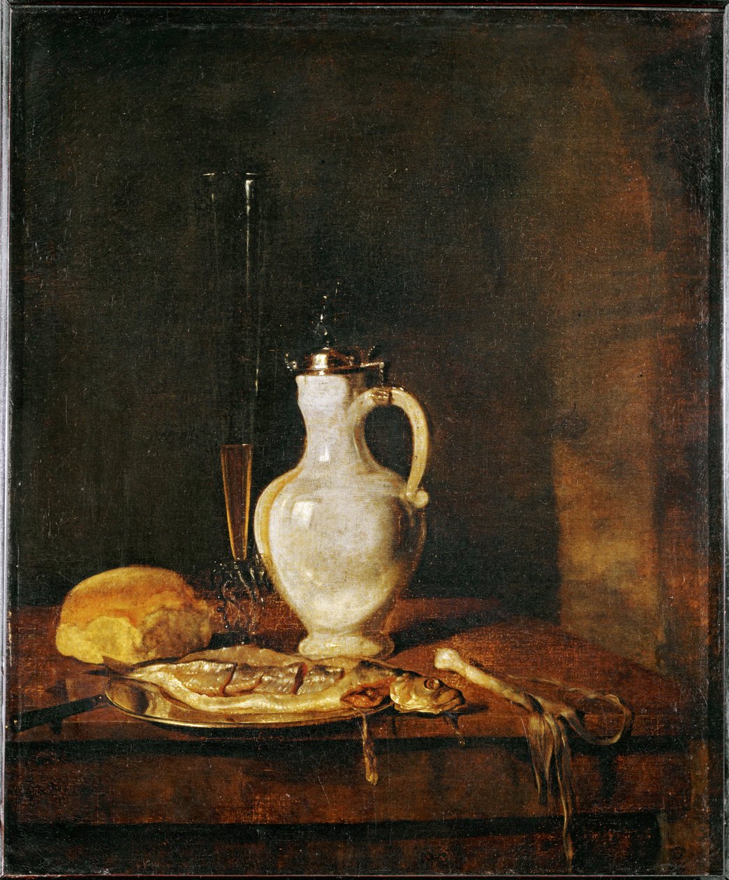 Hering reggeli ... alkotó: Gabriel (attr. to) Metsu