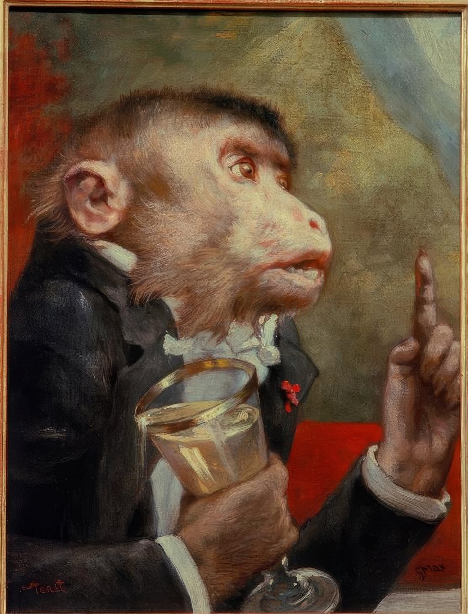 Pirítós alkotó: Gabriel Cornelius Ritter von Max