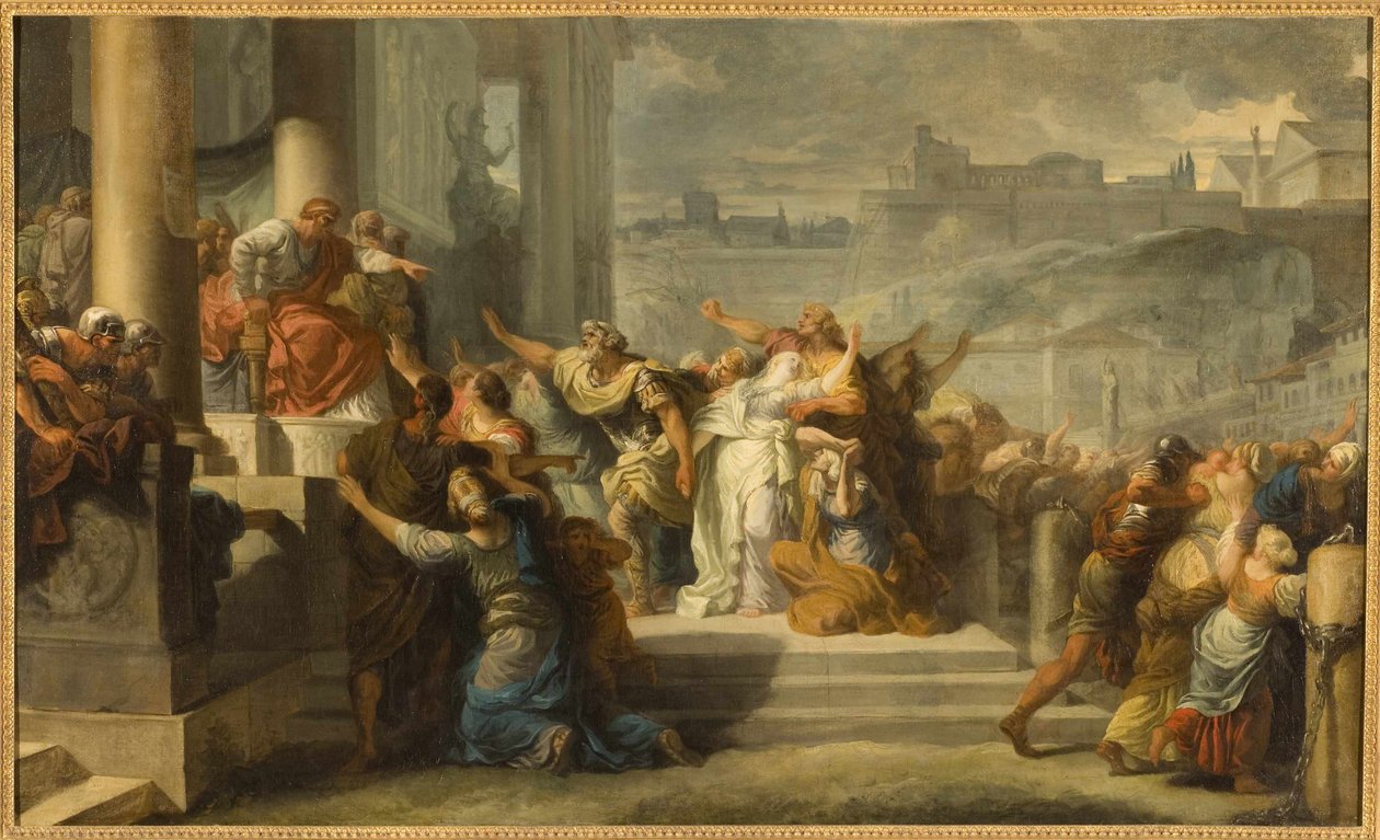 Virginie halála, 1759. alkotó: Gabriel Francois Doyen