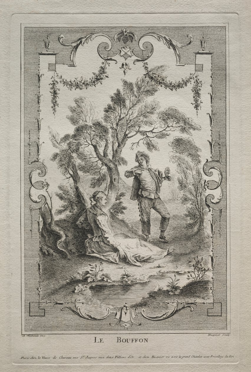 The Buffoon, Arabesque alkotó: Gabriel Huquier