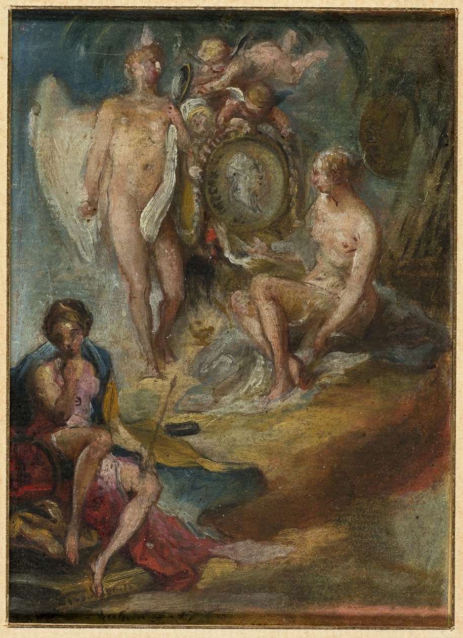 Allegória alkotó: Gabriel Jacques de Saint Aubin