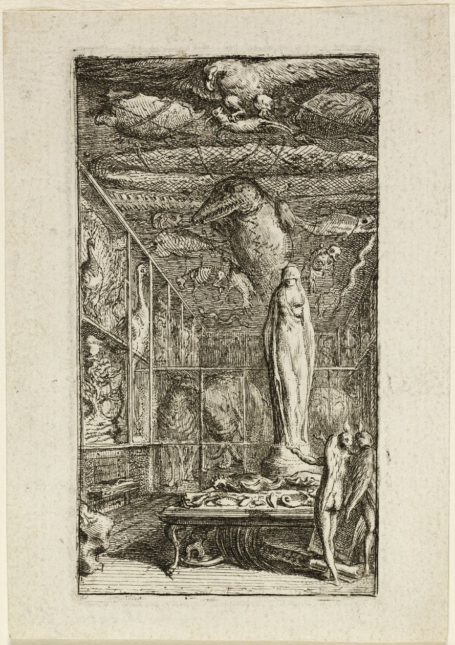 Az Almanach Historico-Physique előlapja alkotó: Gabriel Jacques de Saint Aubin