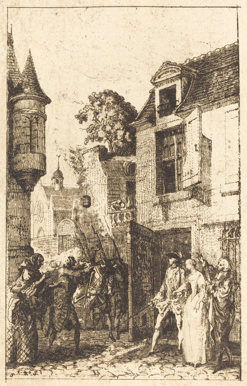Soha nem gondolunk mindenre alkotó: Gabriel Jacques de Saint Aubin
