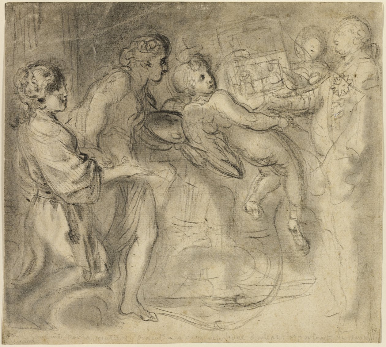 A festészet zsenialitása alkotó: Gabriel Jacques de Saint Aubin