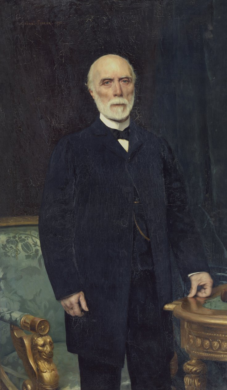 Charles-Louis de Saulces de Freycinet (1828-1923) 1894 alkotó: Gabriel Joseph Marie Augustin Ferrier