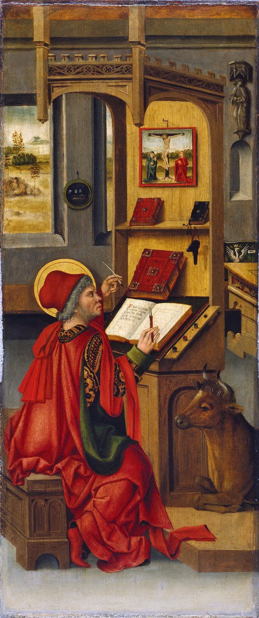 Szent Lukács evangélista, 1478 alkotó: Gabriel Mälesskircher
