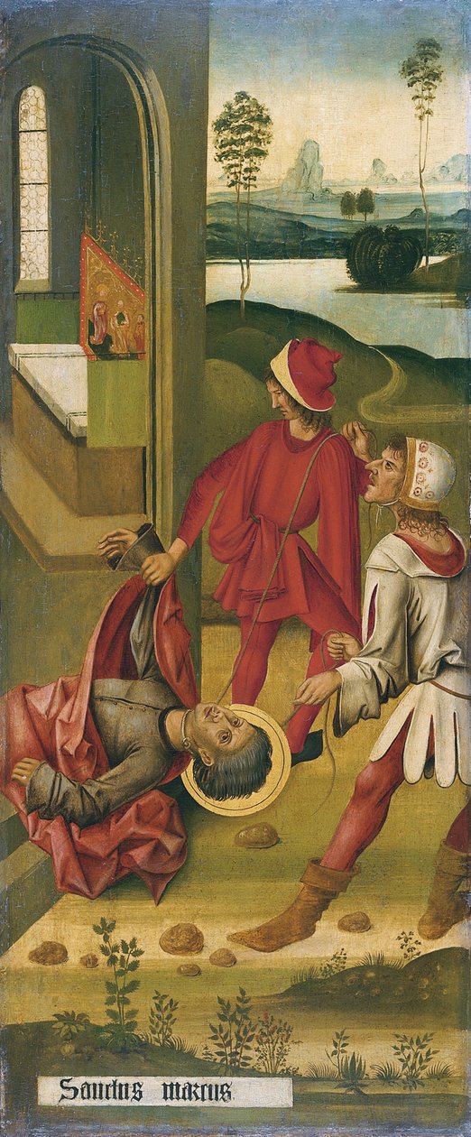 Szent Márk vértanúsága, 1478 alkotó: Gabriel Mälesskircher